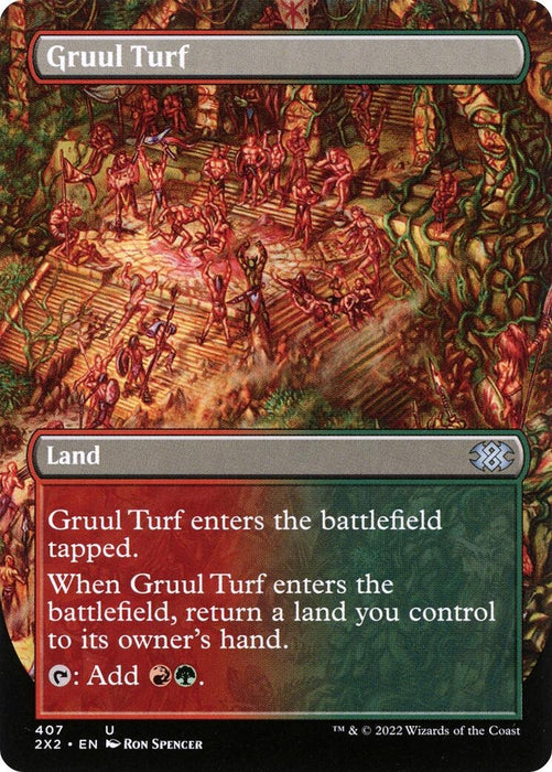 Image for Gruul Turf (Borderless) (407) (2X2) - Magic: The Gathering