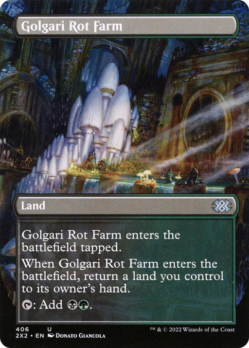 Image for Golgari Rot Farm (Borderless) (406) (2X2) - Magic: The Gathering