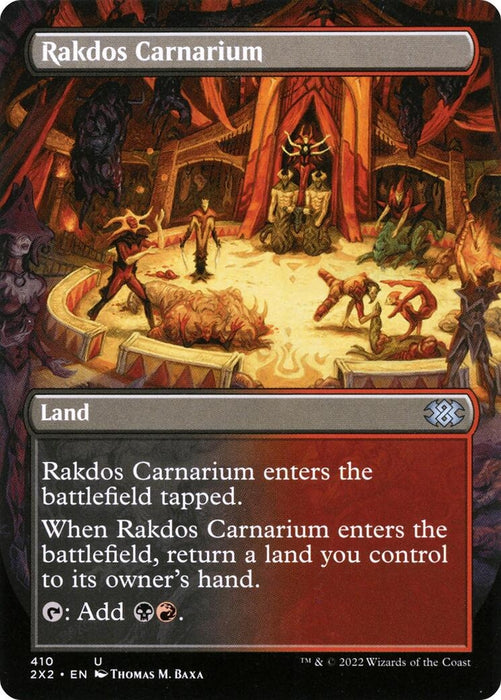 Image for Rakdos Carnarium (Borderless) (410) (2X2) - Magic: The Gathering