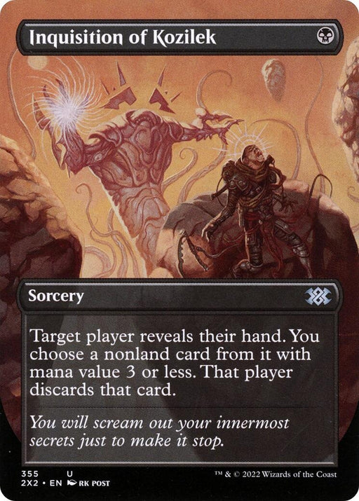 Image for Inquisition of Kozilek (Borderless) (355) (2X2) - Magic: The Gathering