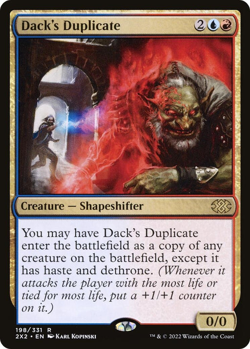 Image for Dack's Duplicate (198) (2X2) - Magic: The Gathering