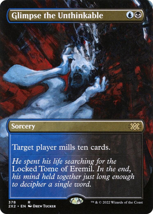 Image for Glimpse the Unthinkable (Borderless) (378) (2X2) - Magic: The Gathering