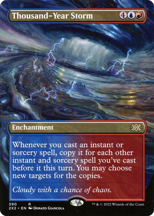 Image for Thousand-Year Storm (Borderless) (390) (2X2) - Magic: The Gathering