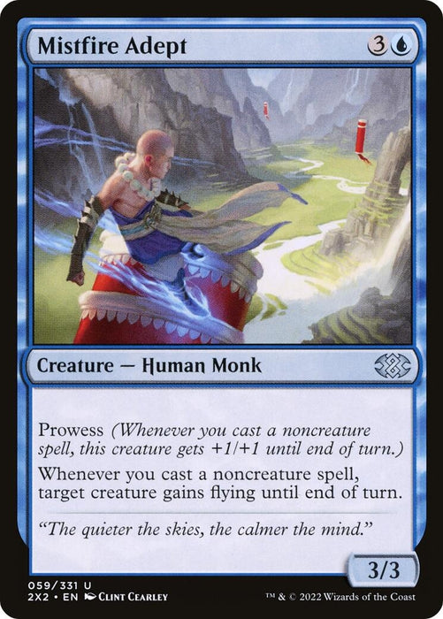 Image for Mistfire Adept (59) (2X2) - Magic: The Gathering