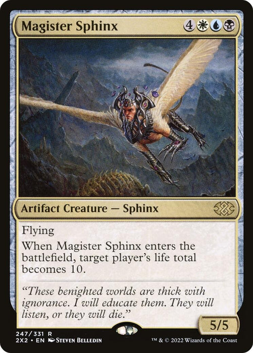 Image for Magister Sphinx (247) (2X2) - Magic: The Gathering