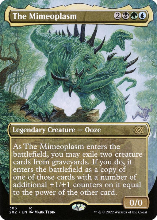 Image for The Mimeoplasm (Borderless) (383) (2X2) - Magic: The Gathering
