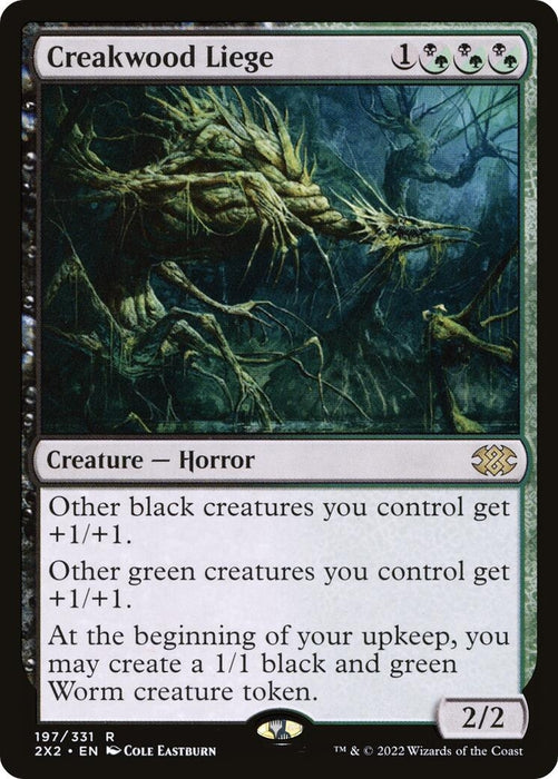 Image for Creakwood Liege (197) (2X2) - Magic: The Gathering