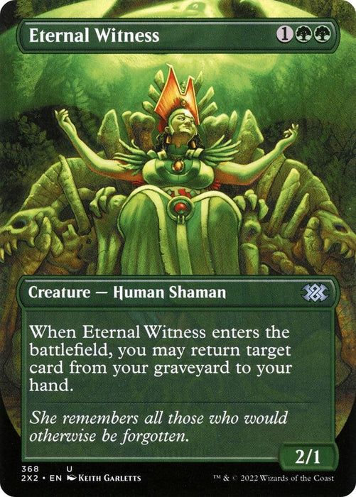 Image for Eternal Witness (Borderless) (368) (2X2) - Magic: The Gathering