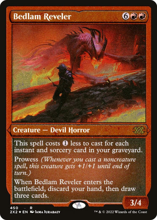 Bedlam Reveler (Foil Etched) (450) (2X2)