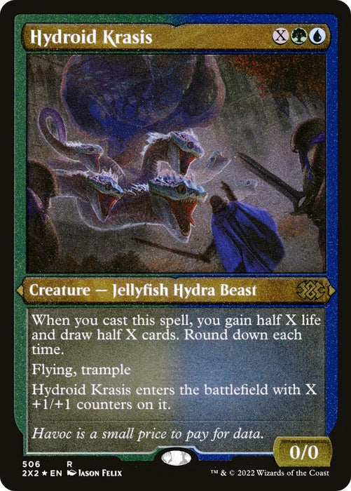 Image for Hydroid Krasis (Foil Etched) (506) (2X2) - Magic: The Gathering