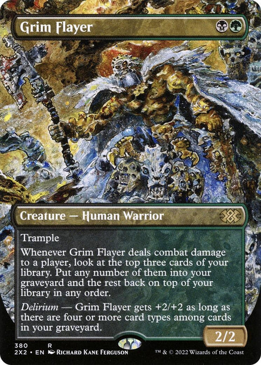 Image for Grim Flayer (Borderless) (380) (2X2) - Magic: The Gathering