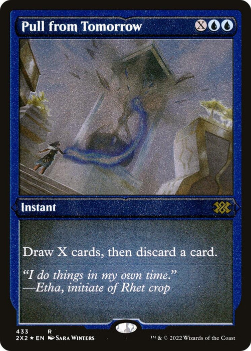 Image for Pull from Tomorrow (Foil Etched) (433) (2X2) - Magic: The Gathering