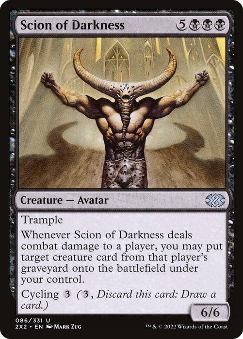 Image for Scion of Darkness (86) (2X2) - Magic: The Gathering