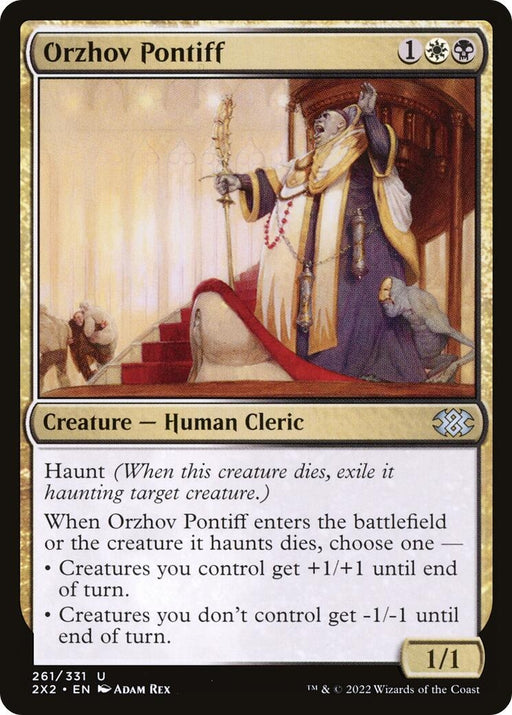 Image for Orzhov Pontiff (261) (2X2) - Magic: The Gathering