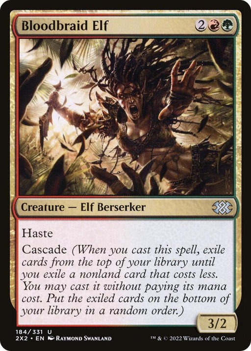 Image for Bloodbraid Elf (184) (2X2) - Magic: The Gathering