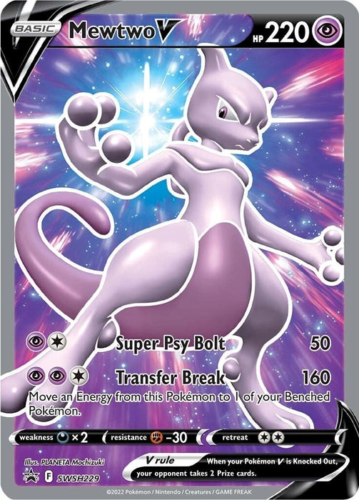 Image for Mewtwo V - SWSH229 (SWSH229) (SWSD) - Pokemon