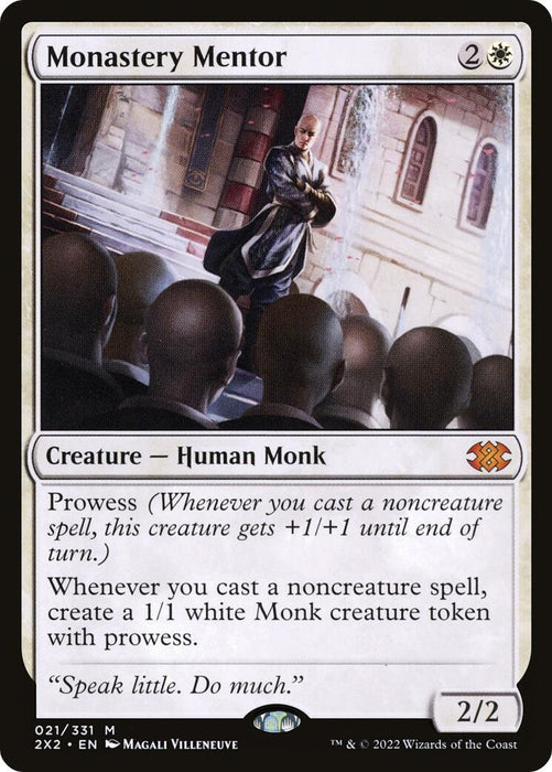 Image for Monastery Mentor (21) (2X2) - Magic: The Gathering