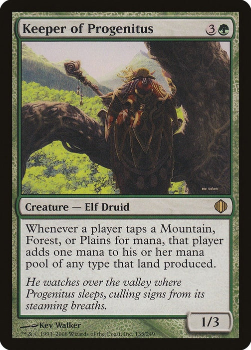 Image for Keeper of Progenitus (135) (ALA) - Magic: The Gathering