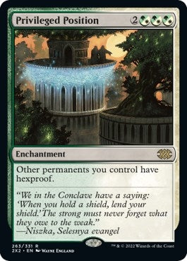 Image for Privileged Position (263) (2X2) - Magic: The Gathering