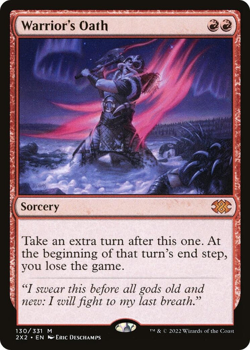 Image for Warrior's Oath (130) (2X2) - Magic: The Gathering