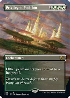 Image for Privileged Position (Borderless) (385) (2X2) - Magic: The Gathering