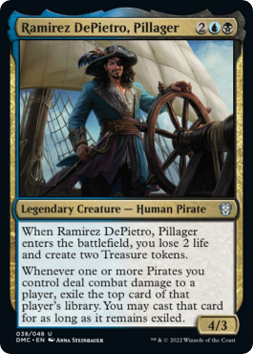 Image for Ramirez DePietro, Pillager (38) (DMC) - Magic: The Gathering