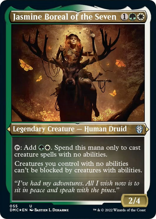 Image for Jasmine Boreal of the Seven (Foil Etched) (55) (DMC) - Magic: The Gathering