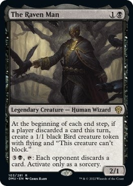 Image for The Raven Man (103) (DMU) - Magic: The Gathering