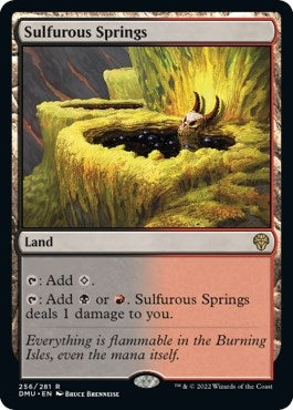Image for Sulfurous Springs (256) (DMU) - Magic: The Gathering