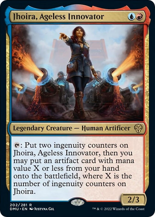 Image for Jhoira, Ageless Innovator (202) (DMU) - Magic: The Gathering