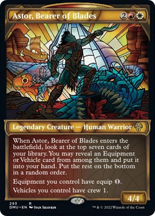 Image for Astor, Bearer of Blades (Showcase) (293) (DMU) - Magic: The Gathering
