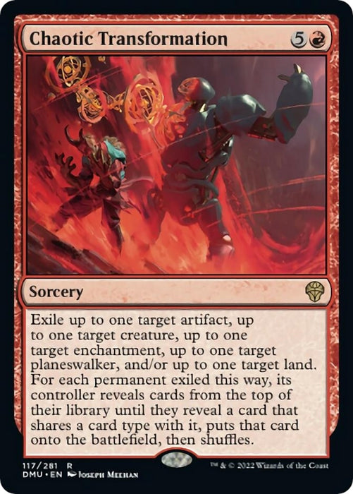Image for Chaotic Transformation (117) (DMU) - Magic: The Gathering