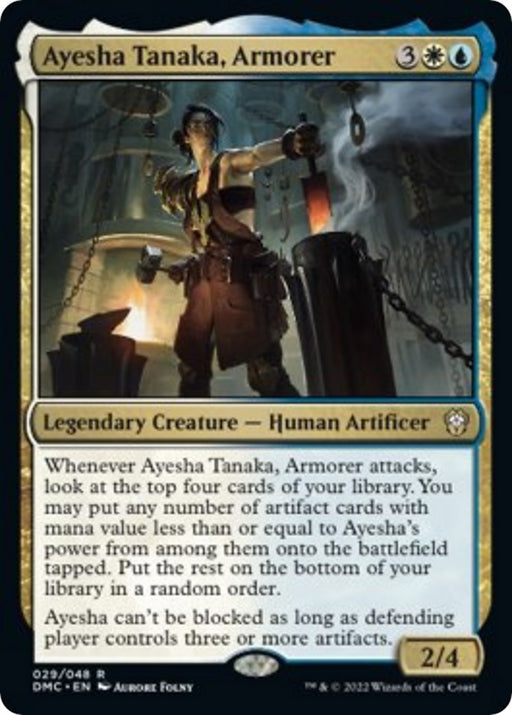 Image for Ayesha Tanaka, Armorer (29) (DMC) - Magic: The Gathering