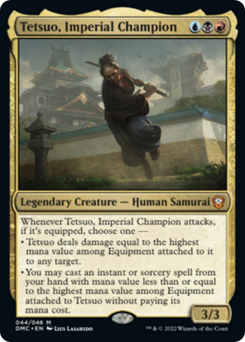 Image for Tetsuo, Imperial Champion (44) (DMC) - Magic: The Gathering