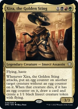 Image for Xira, the Golden Sting (48) (DMC) - Magic: The Gathering