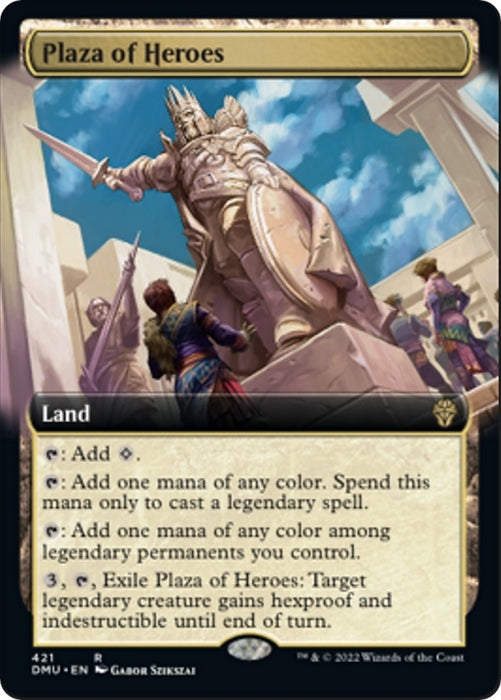 Plaza of Heroes (Extended Art) (421) (DMU)