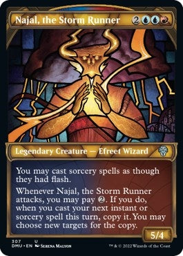 Image for Najal, the Storm Runner (Showcase) (307) (DMU) - Magic: The Gathering