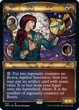 Image for Jhoira, Ageless Innovator (Textured Foil) (342) (DMU) - Magic: The Gathering