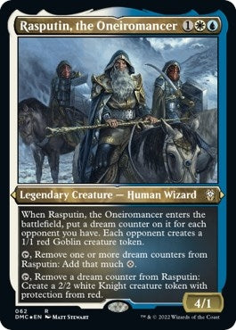 Image for Rasputin, the Oneiromancer (Foil Etched) (62) (DMC) - Magic: The Gathering