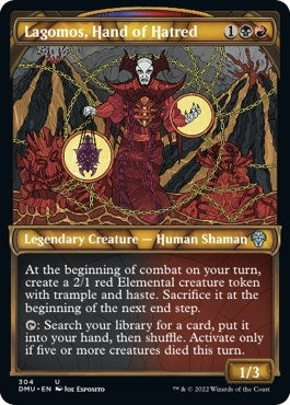 Image for Lagomos, Hand of Hatred (Showcase) (304) (DMU) - Magic: The Gathering