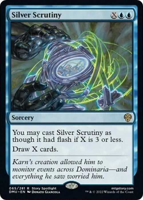 Image for Silver Scrutiny (65) (DMU) - Magic: The Gathering