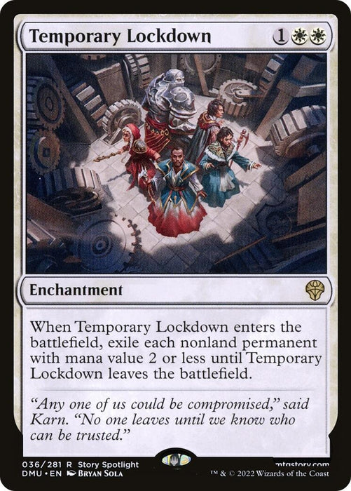 Image for Temporary Lockdown (36) (DMU) - Magic: The Gathering