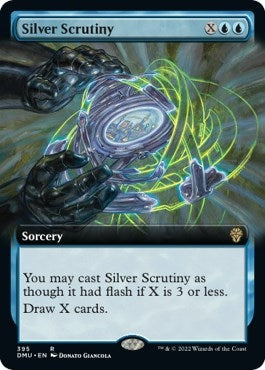 Image for Silver Scrutiny (Extended Art) (395) (DMU) - Magic: The Gathering