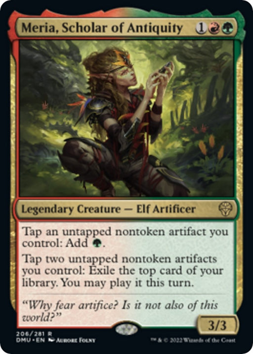 Image for Meria, Scholar of Antiquity (206) (DMU) - Magic: The Gathering