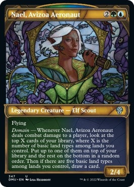 Image for Nael, Avizoa Aeronaut (Textured Foil) (347) (DMU) - Magic: The Gathering