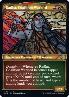 Image for Radha, Coalition Warlord (Showcase) (310) (DMU) - Magic: The Gathering
