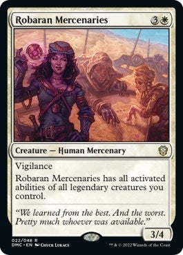 Image for Robaran Mercenaries (22) (DMC) - Magic: The Gathering