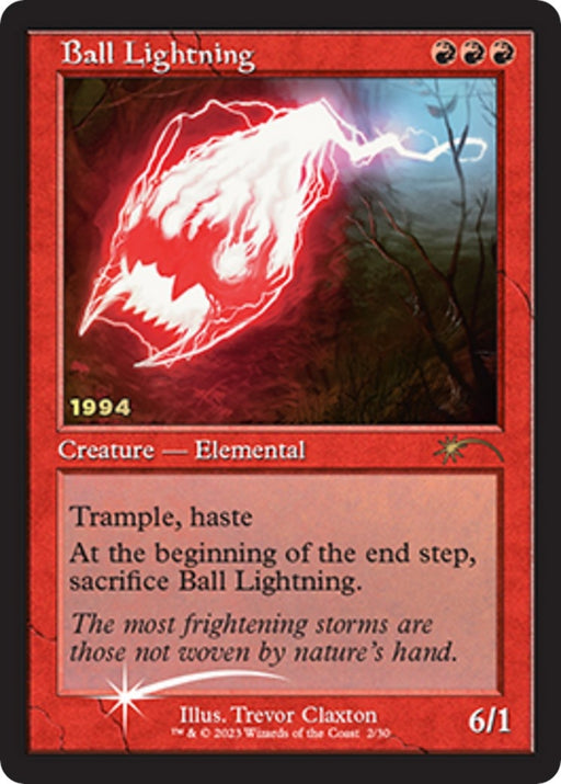 Image for Ball Lightning (2) (30A-P) - Magic: The Gathering