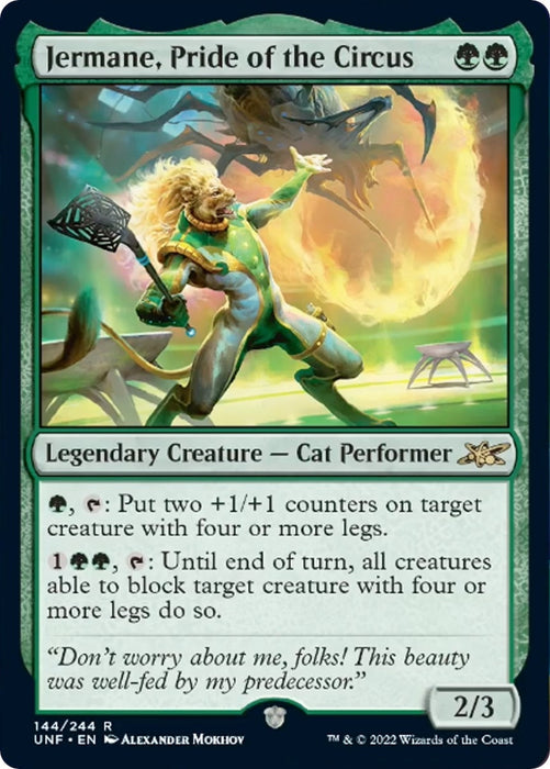 Image for Jermane, Pride of the Circus (144) (UNF) - Magic: The Gathering