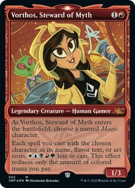 Image for Vorthos, Steward of Myth (Showcase) (Galaxy Foil) (502) (UNF) - Magic: The Gathering